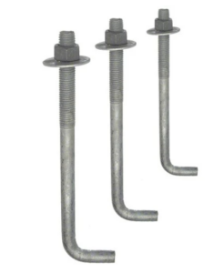 HOT DIPPED GALVANIZED L-BOLT