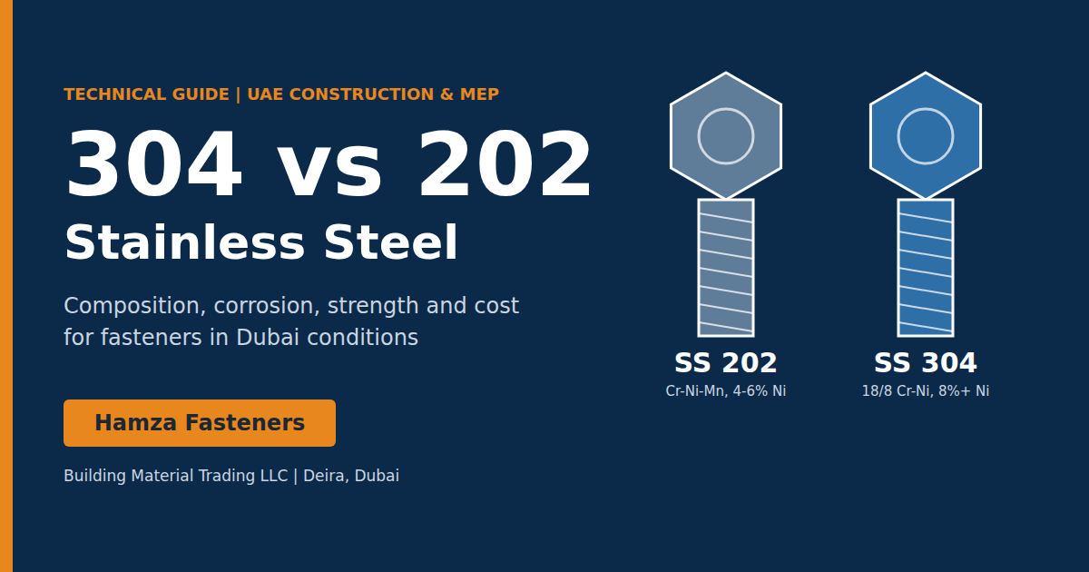 Difference Between 304 and 202 Stainless Steel