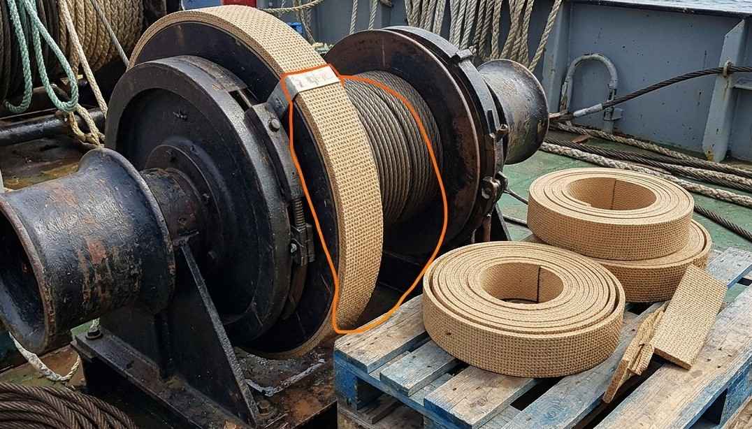 Woven Brake Lining for Marine Winches | Selection Guide